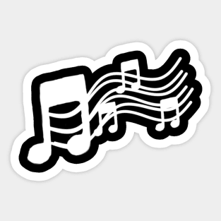 Musical notes Sticker